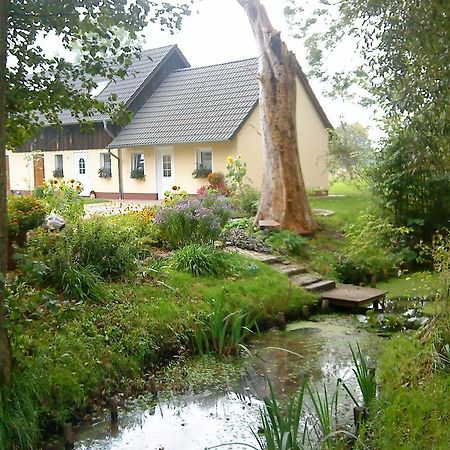 Ferienwohnung Am Storchennest Schmogrow Экстерьер фото