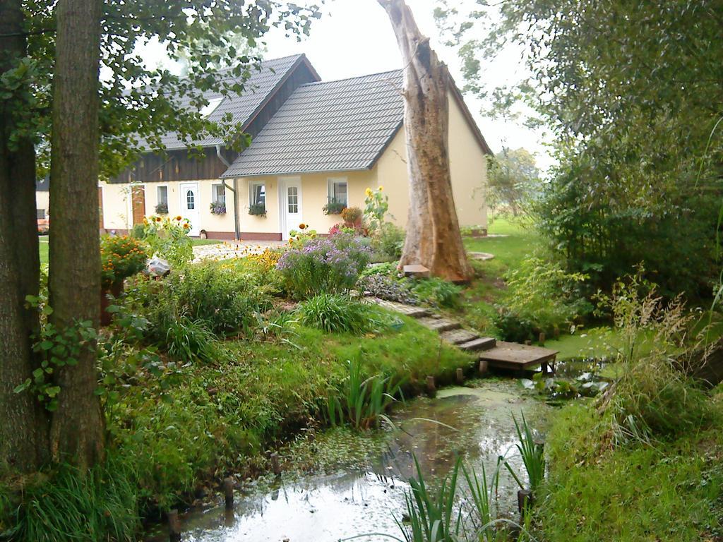 Ferienwohnung Am Storchennest Schmogrow Экстерьер фото