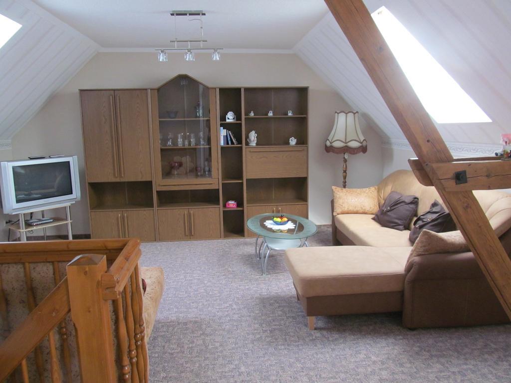 Ferienwohnung Am Storchennest Schmogrow Экстерьер фото